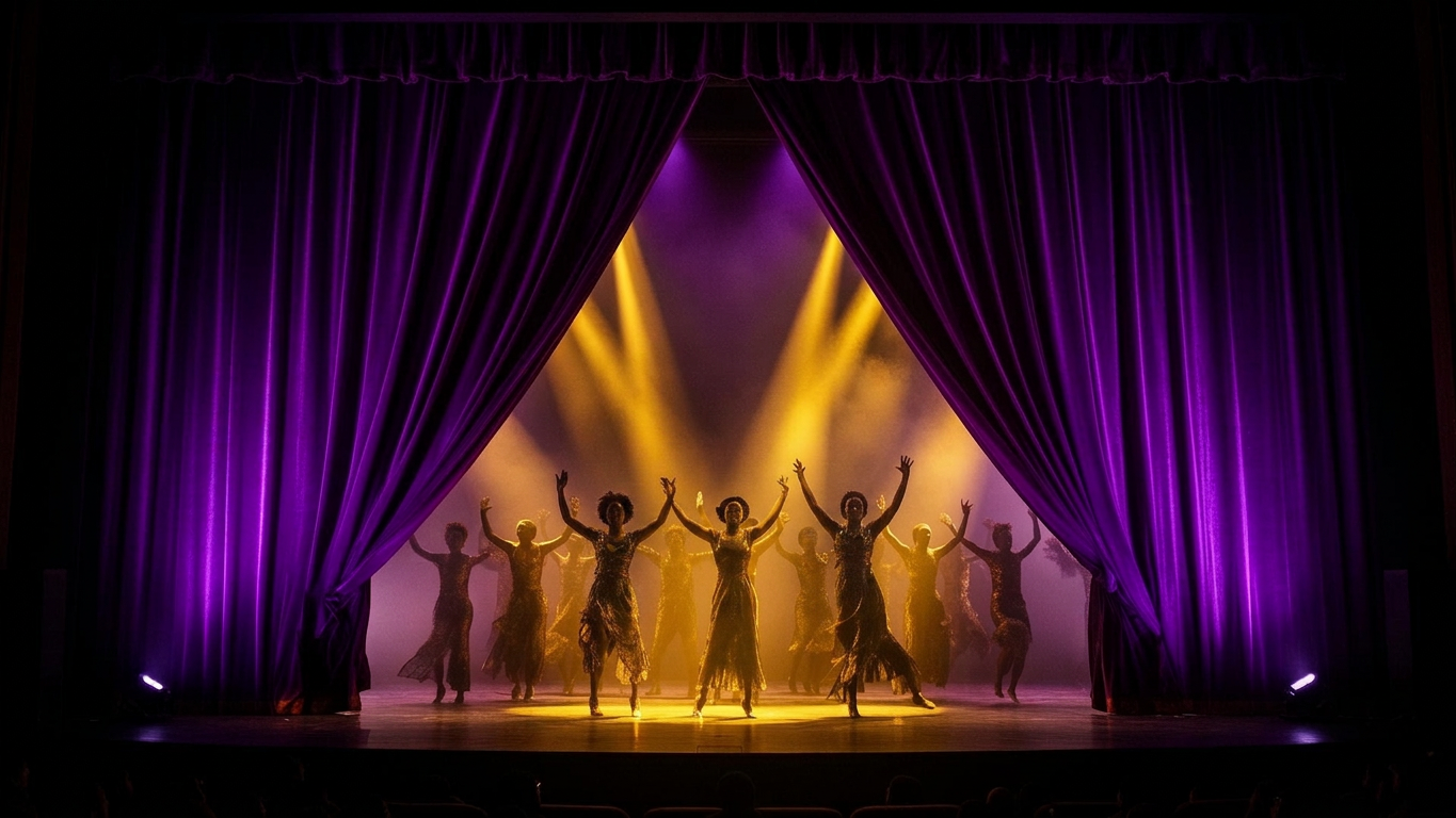 UNITEC performers on stage